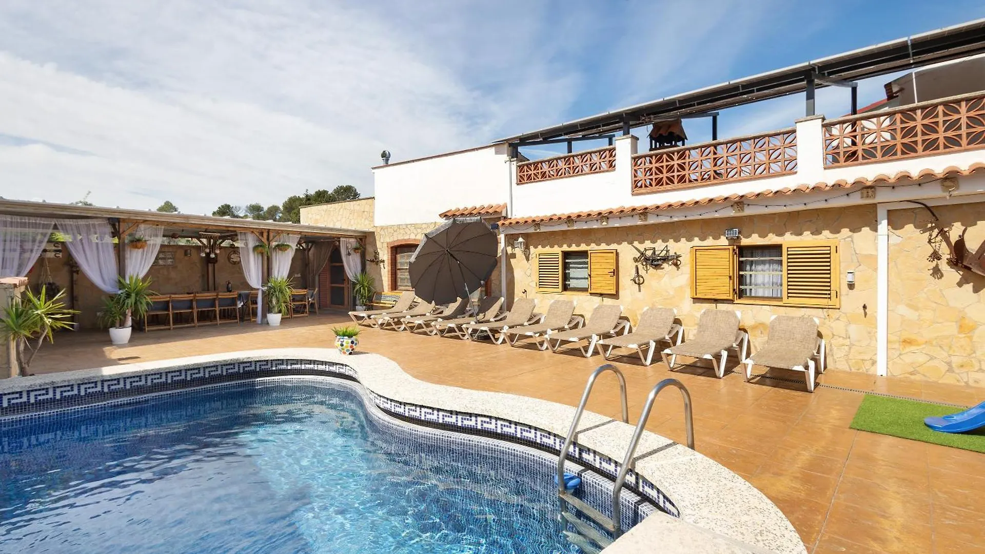 Cal Ramon Con Piscina Villa Rubi